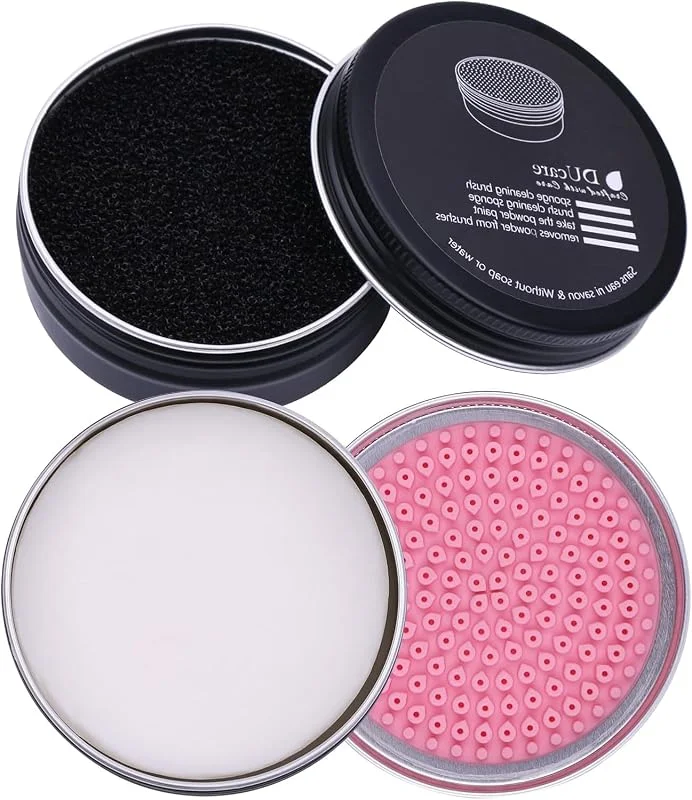 DUcare Pinceau de maquillage Nettoyer Pinceau Kit de nettoyage 2Pcs