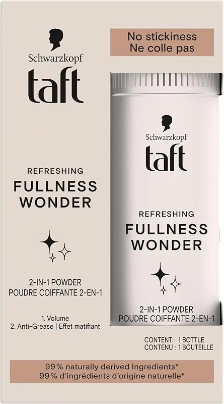 Taft Poudre Coiffante 2en1 10g Volume Instantané Matifiant Sans Residus — Maquillage