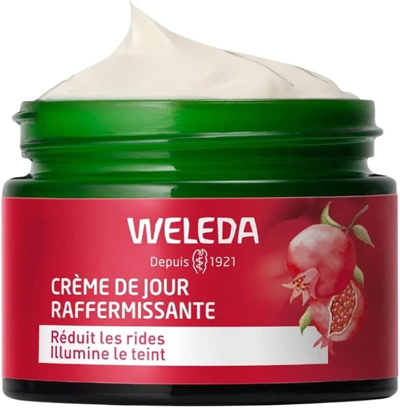 WELEDA - Crème de Jour raffermissante GRENADE & PEPTIDES DE MACA - 40 ml — Soin de la peau