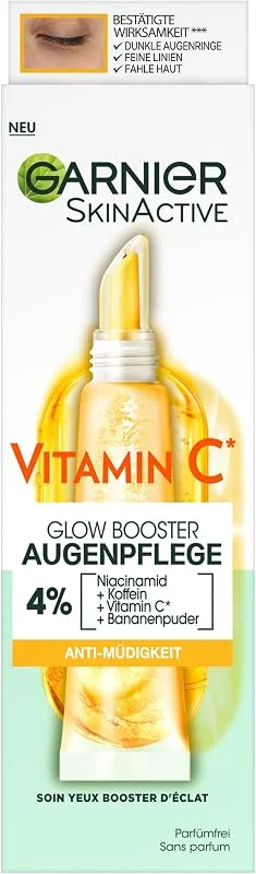 Garnier SkinActive Crème anti-fatigue à la vitamine C pour un contour des yeux — Soin de la peau