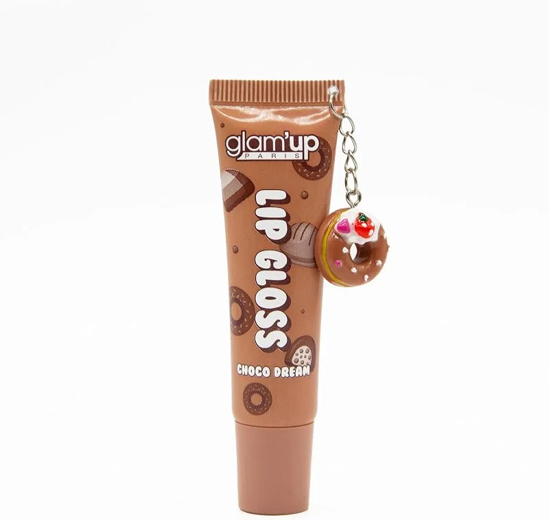 Glam'Up Paris - Gloss Lèvres Hydratant Repulpant - Pendentif - Choco Dream — Maquillage