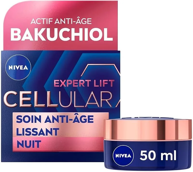 NIVEA Soin de Nuit Visage Cellular Expert Lift, 50 ml — Soin de la peau
