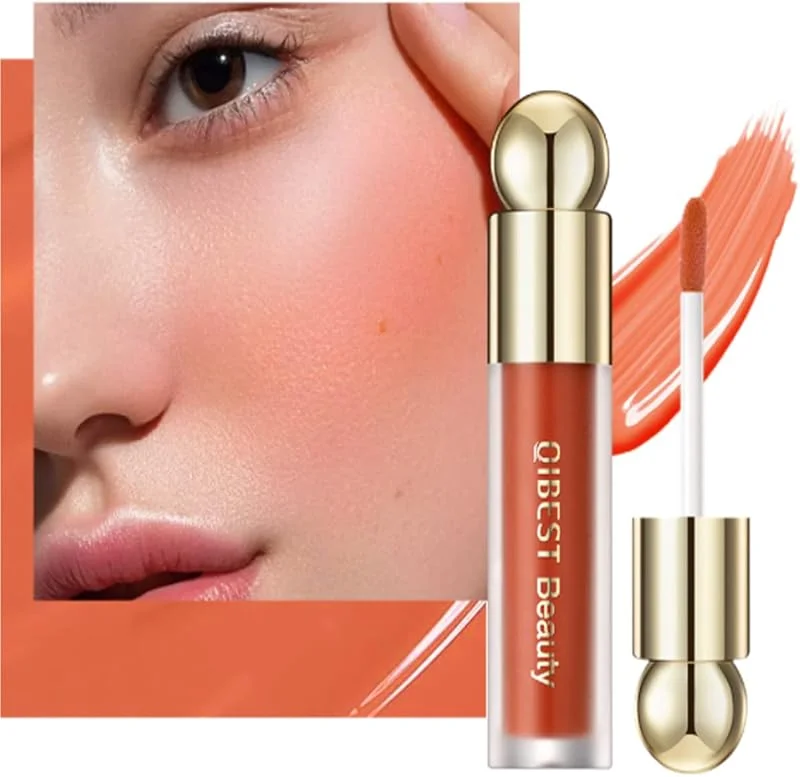 Blush liquide pour les joues, léger, naturel, formule crémeuse et soyeuse, velours très pigmenté
