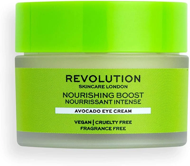Revolution Skincare London, Nourishing Boost, Avocado, Crème Contour des Yeux — Soin de la peau