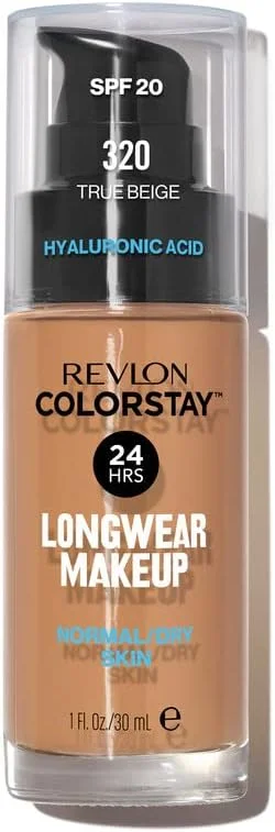 Revlon ColorStay Fond de Teint Tenue 24H, 320 True Beige 30 ml — Maquillage