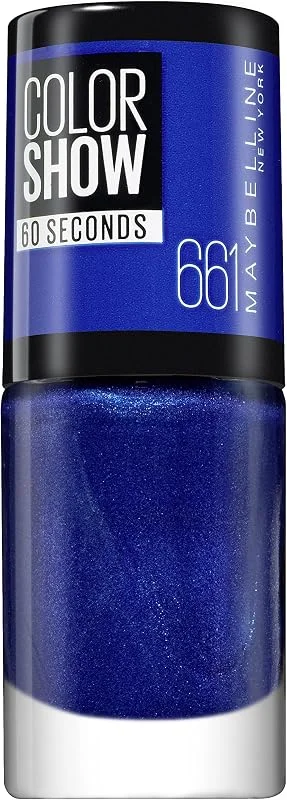 Maybelline New York Vernis à ongles Color Show Vernis ultra brillant Couleur turquoise — Maquillage