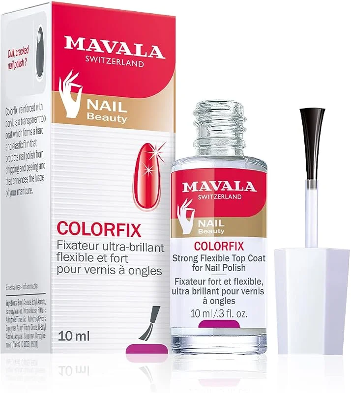 Mavala - Fixateur Colorfix Ultra-Brillant pour Vernis à Ongles - Top Coat Transparent — Maquillage
