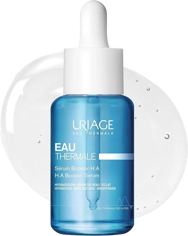 Uriage Eau Thermale Sérum Hydratant Booster avec 1.5% Acide Hyaluronique Pur & — Soin de la peau