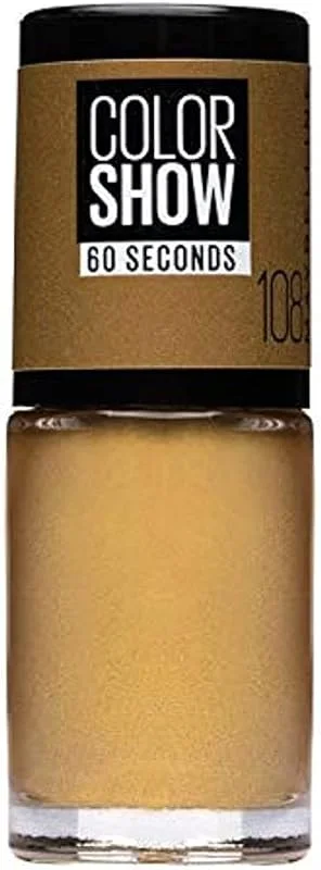 GEMEY MAYBELLINE Colorshow Vernis à Ongles 108 Golden Sand — Maquillage