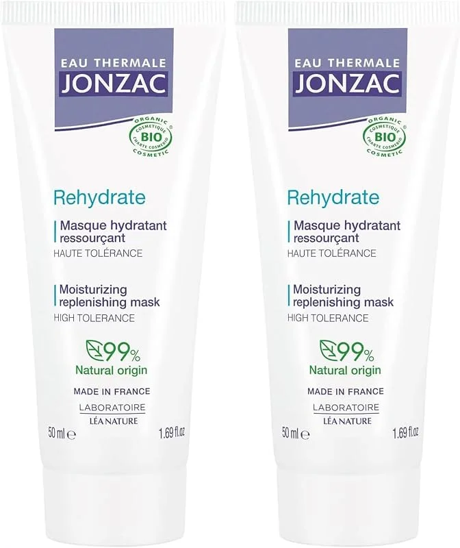Eau Thermale Jonzac - REHYDRATE - Masque hydratant ressourçant (Lot de 2) — Soin de la peau