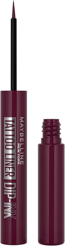 Maybelline New York Tattoo Liner Dip Ink Eyeliner Waterproof Burgundy — Maquillage