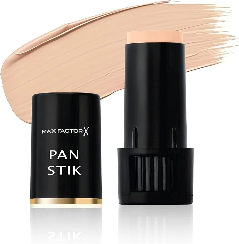 MAX FACTOR - Pan Stik Foundation - Rich Creamy Foundation, Smoothing Effect, Full (9g) — Maquillage