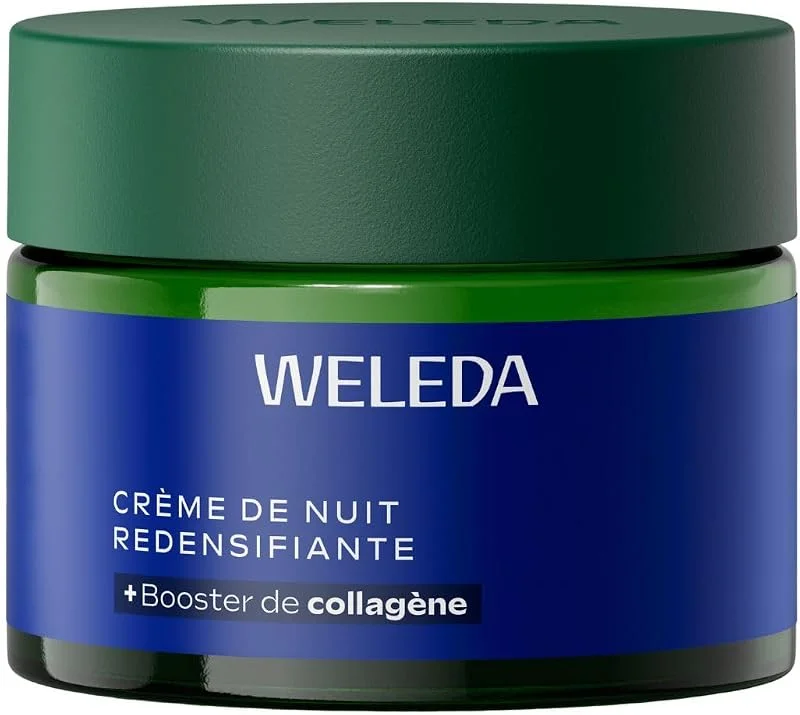WELEDA - Crème de Nuit redensifiante GENTIANE BLEUE + EDELWEISS - 40 ml — Soin de la peau