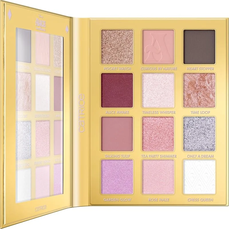 Catrice Disney Alice in Wonderland Eyeshadow Palette fards à paupières, hautement (14g) — Maquillage