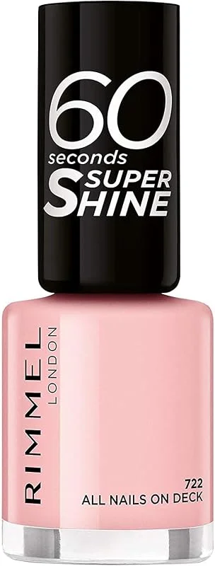 Rimmel - Vernis à Ongles 60 Seconds Super Shine Colour Block - Ultra Brillance et (8ml) — Maquillage