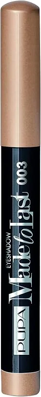 Pupa Milano Made To Last Fard à Paupières Waterproof 003 Nude Gold pour Femme 0, 049 oz — Maquillage