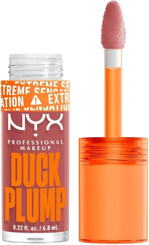 NYX Professional Makeup Duck Plump Laque Lèvres Repulpante Nude Swings — Maquillage