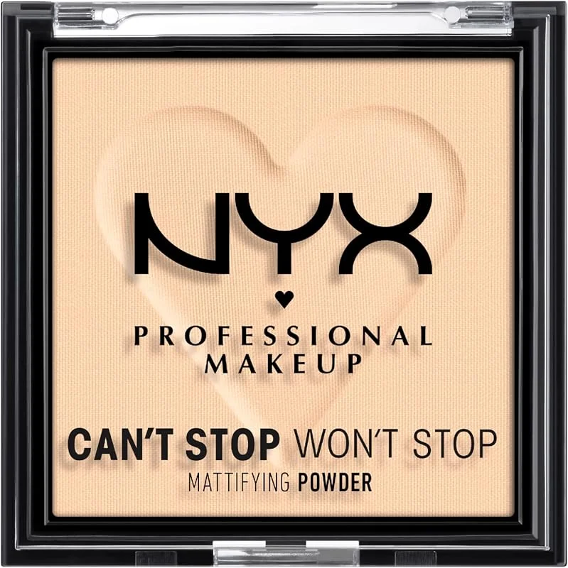 NYX Professional Makeup Poudre Matifiante Can't Stop Won't Stop Light — Maquillage