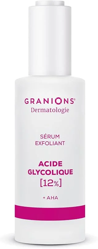 Acide Glycolique - 12% - Granions - Serum - Peeling Visage - AHA - 30ml — Soin de la peau