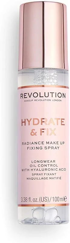 Makeup Revolution, Spray fixateur Hydrate & Définit, 100 ml — Maquillage