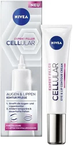 NIVEA Cellular Expert Filler Soin contour des yeux et des lèvres (15 ml), crème — Soin de la peau