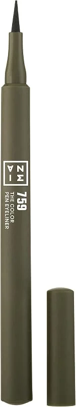 3INA - The Color Pen Eyeliner 759 - Olive Vert - Eyeliner Couleur Liquide — Maquillage