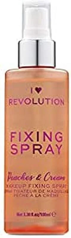 I Heart Revolution Spray fixant Pêche et crème — Maquillage