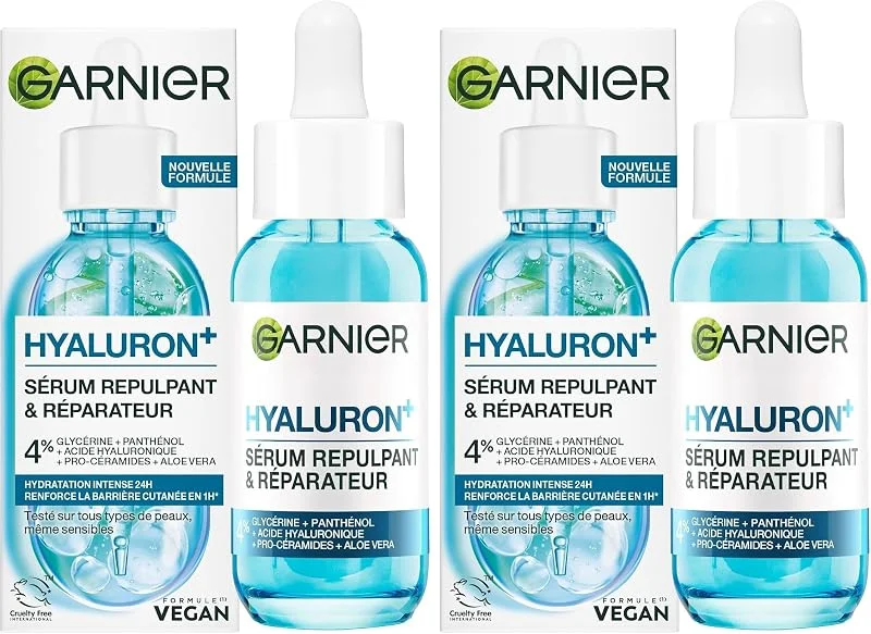 Garnier SkinActive - Sérum Gel Repulpant Hyaluronic Aloe - Soin Enrichi en Acide — Soin de la peau