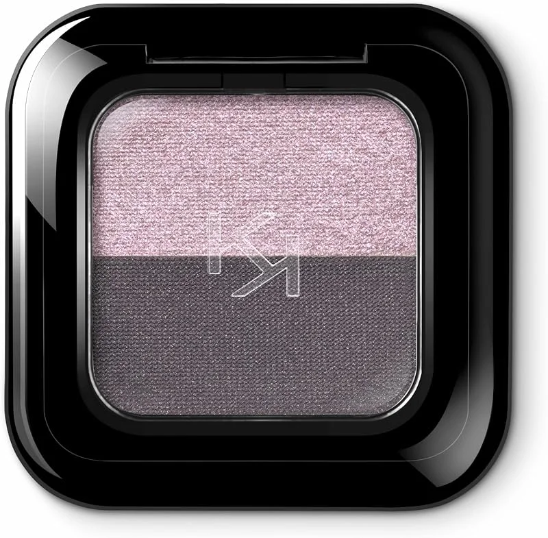KIKO Milano Bright Duo Eyeshadow - Teinte 13 Light Mauve, Rosy Gray — Maquillage