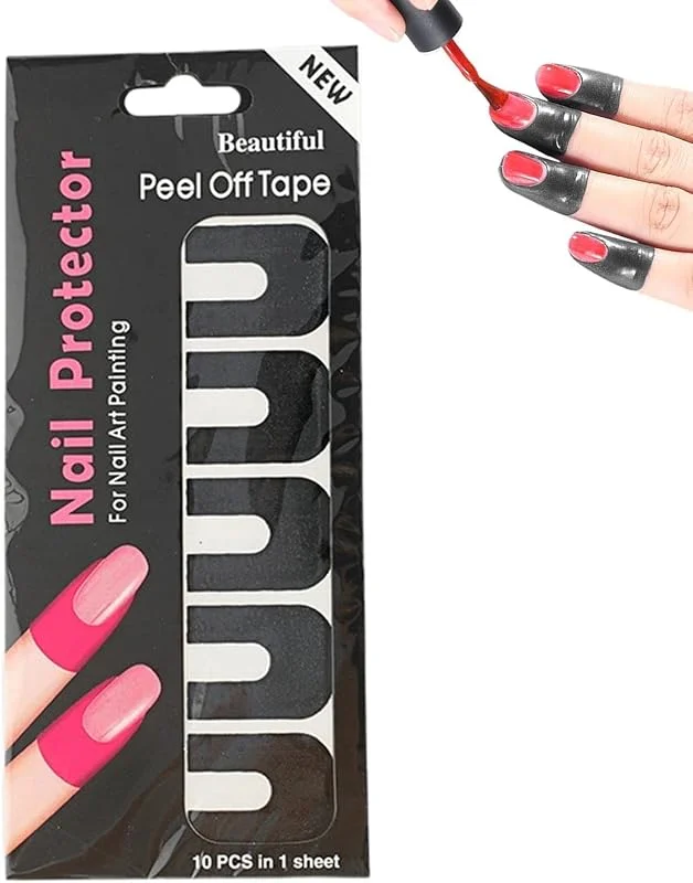 Protection de vernis à ongles pour doigts, protection des ongles pour — Maquillage