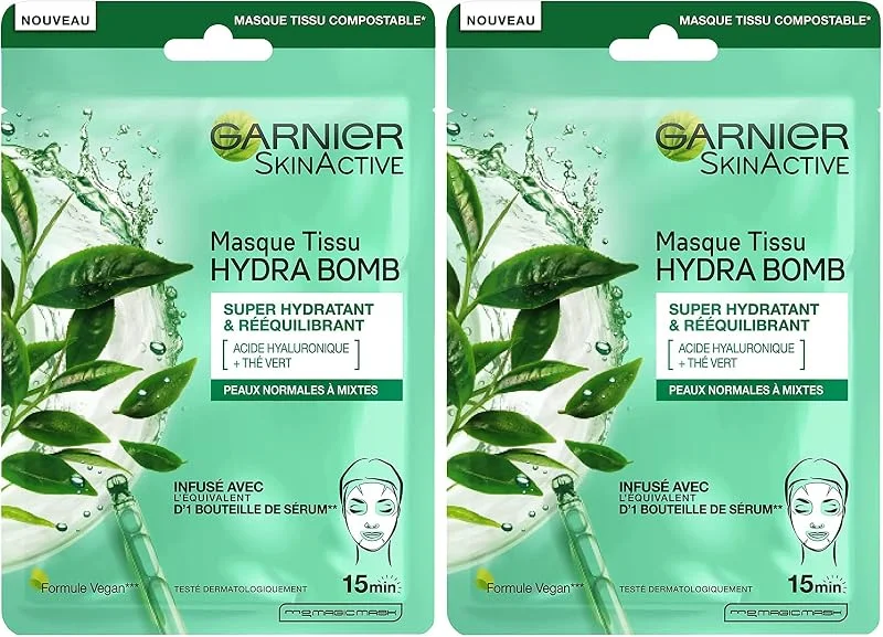 Garnier - SkinActive - Masque Tissu Hydra Bomb - Hydratant et Rééquilibrant — Soin de la peau