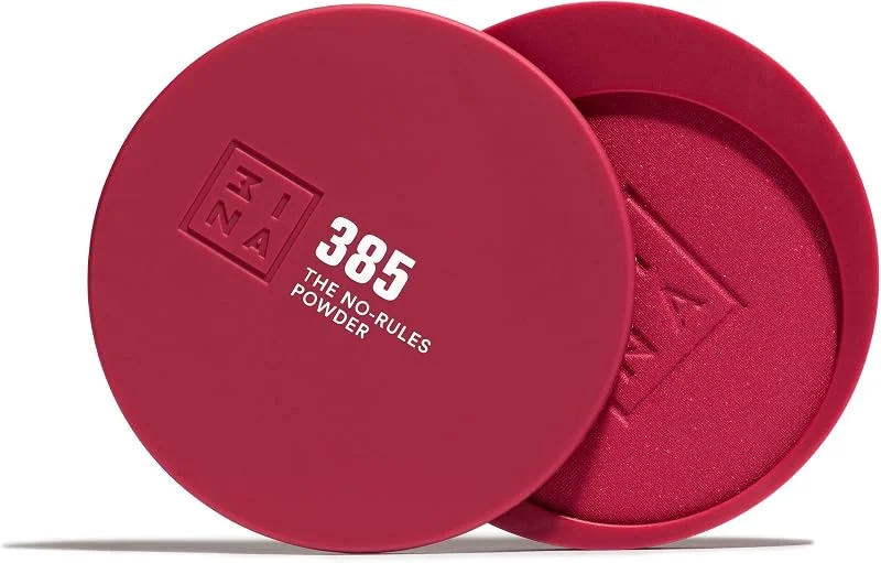 3INA - The No-Rules Powder 385 - Bourgogne - Blush en Poudre — Maquillage
