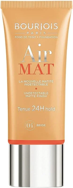 Bourjois FOND DE TEINT AIR MAT 24H, 04 BEIGE — Maquillage