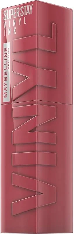 Maybelline New York SuperStay Vinyl Ink Rouge à Lèvres Liquide Witty 40 — Maquillage