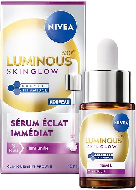 NIVEA Sérum Luminous 630 Skin Glow, 15 ml — Soin de la peau