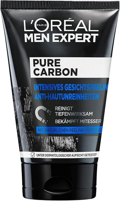 L'Oréal Paris Men Expert peeling pour le visage, peau impure, nettoyage du visage — Soin de la peau