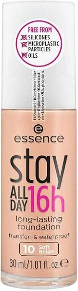 Essence Stay All Day 16H Long-Lasting Maquillaje 10 (Lot de 5) — Maquillage