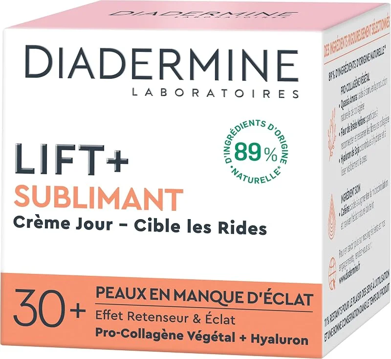 Diadermine - Lift+ - Sublimant - Crème de Jour Anti-Rides Ultra Fermeté - 50 ml — Soin de la peau