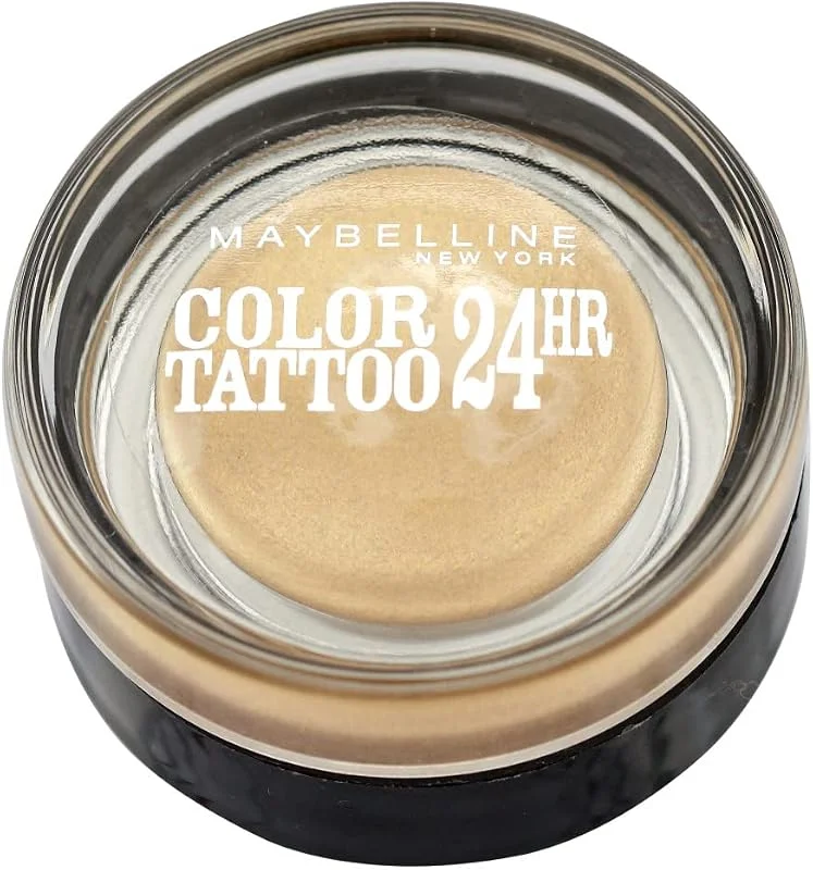 Gemey Maybelline Ombre à Paupières Eyestudio Color Tattoo 24h - 05 Eternel Gold — Maquillage