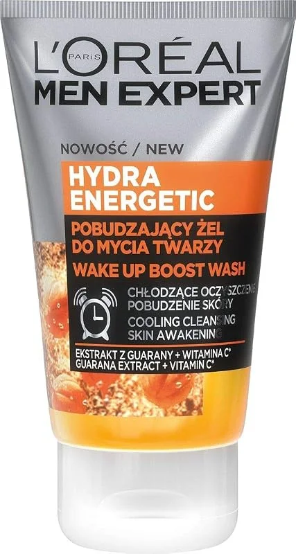 L'Oréal Paris Men Expert Hydra Energetic Gel nettoyant pour le visage avec effet — Soin de la peau
