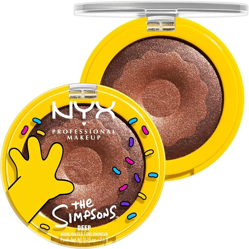 NYX Professional Makeup Buttermelt Highlighter Poudre Glazed Over 12H — Maquillage