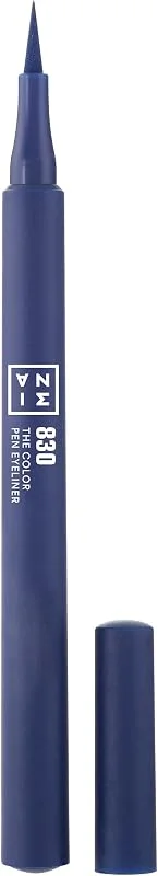 3INA - The Color Pen Eyeliner 830 - Bleu Marin - Eyeliner Couleur Liquide — Maquillage