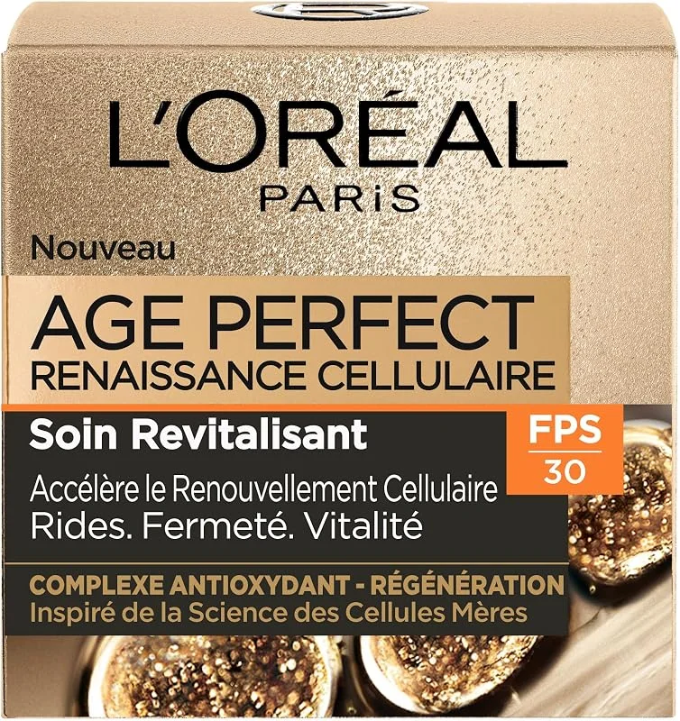 L’Oréal Paris – Crème de Jour FPS 30 Age Perfect Renaissance Cellulaire – Soin — Soin de la peau