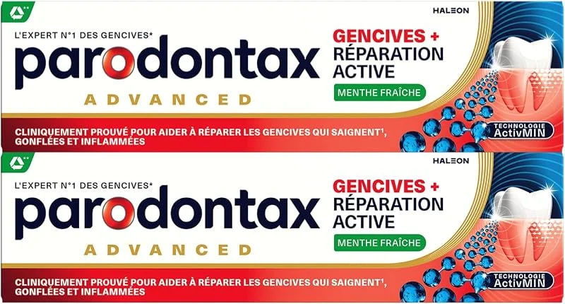 PARODONTAX Dentifrice Gencives + Réparation Active, Répare les Gencives — Complements alimentaires