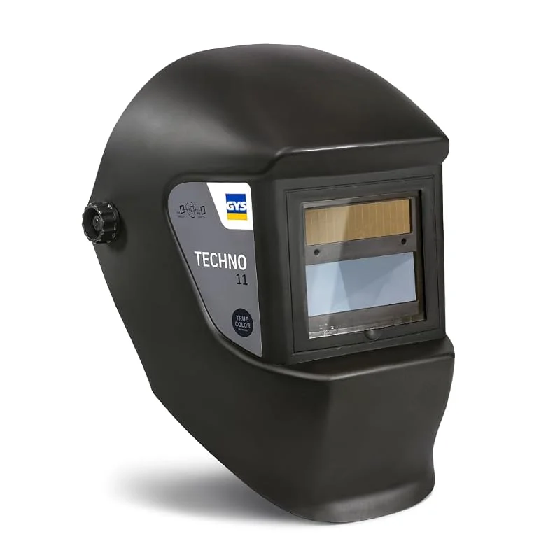 GYS, Masque de Soudage LCD TECHNO 11 True Color, Teinte 3, 11, Champ de Vision — Soin de la peau