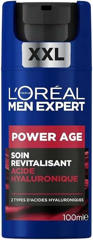 L'Oréal Men Expert Power Age Soin Anti-Âge Acide Hyaluronique 100ml — Soin de la peau