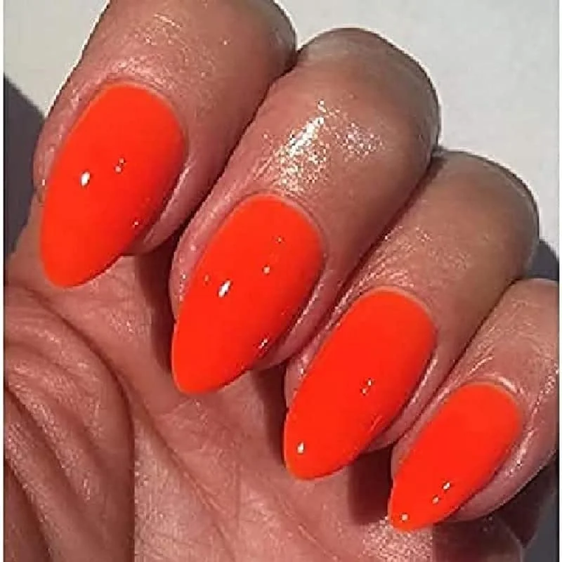 Bluesky Gel Polish, orange Hot Chilli, A111, 10 ml, gel tremper de vernis à ongles — Maquillage