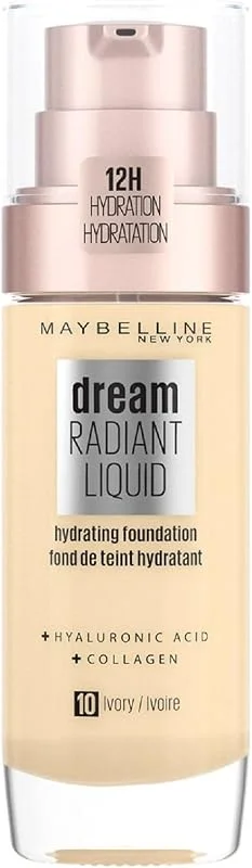 Maybelline Jade Dream Satin Liquid Foundation Ivory 010 — Maquillage
