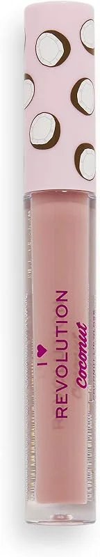 I Heart Revolution, Tasty Coconut, Brillant à Lèvres, Nude Coconut Meringue, 2.2ml — Maquillage