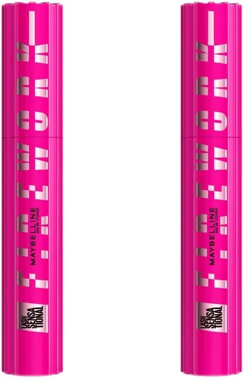 Maybelline New York – Lot de 2 Mascaras Volume & Définition – Effet Cils Déployés 360° — Maquillage